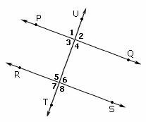Example of Alternate Exterior Angles