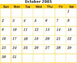 Calendar