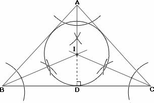  example of  incenter 