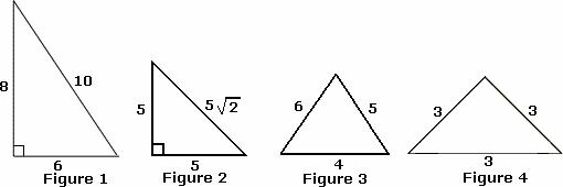  example of     Isosceles Right Triangle 