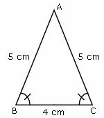  example of      Isosceles Triangle 