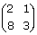 Examples of   Matrix