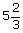 Examples of   Mixed Number