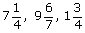 Examples of   Mixed Number