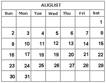 Definition and examples month | define month - Free Math Dictionary Online