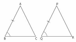  example of  SAS Congruency Postulate