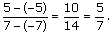  example of   Slope