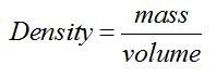 Definition of Density 